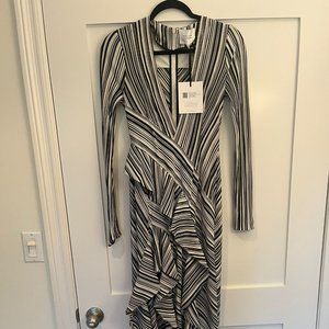 Striped Galvan Dress